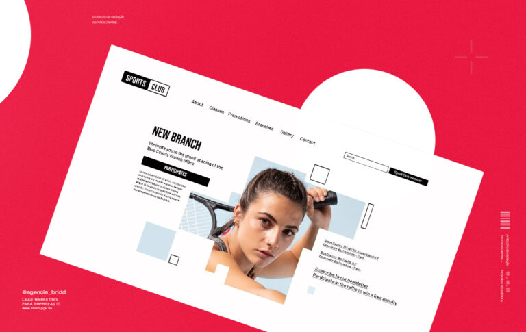 desenvolvimento de web site