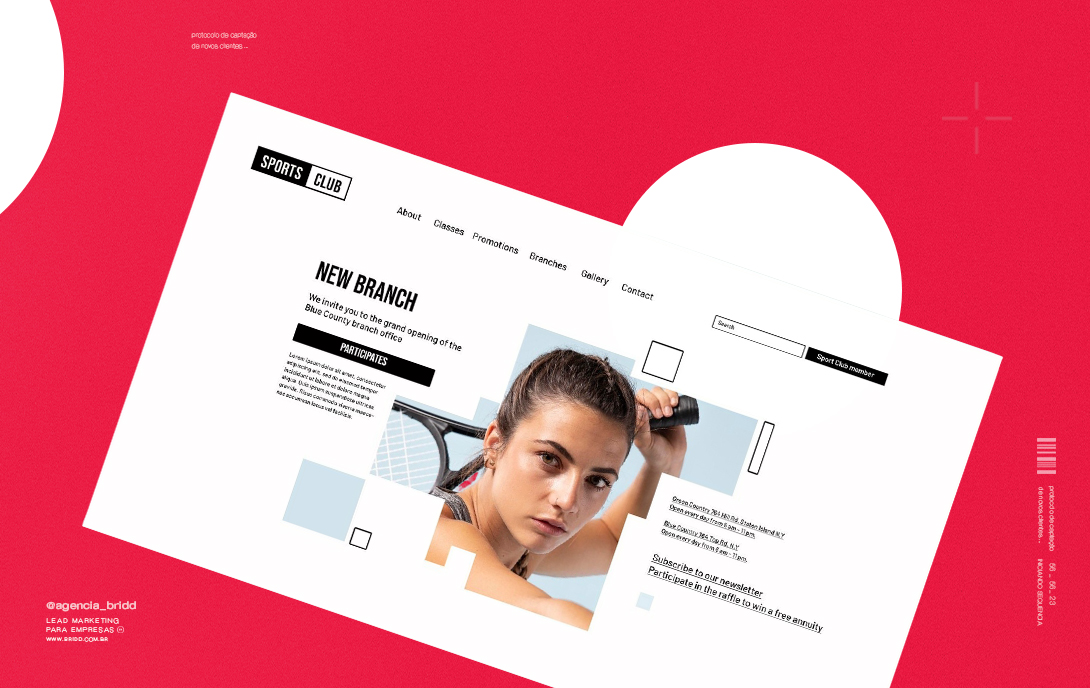 desenvolvimento de web site